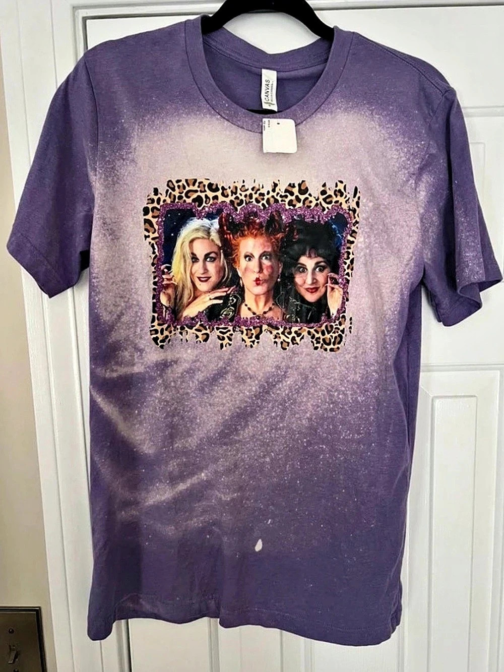 Bella + Canvas Graphic Short Sleeve Tee Purple Medium